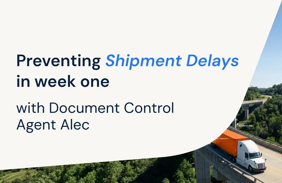 How Alec prevents shipment delays: a document reconciliation case study