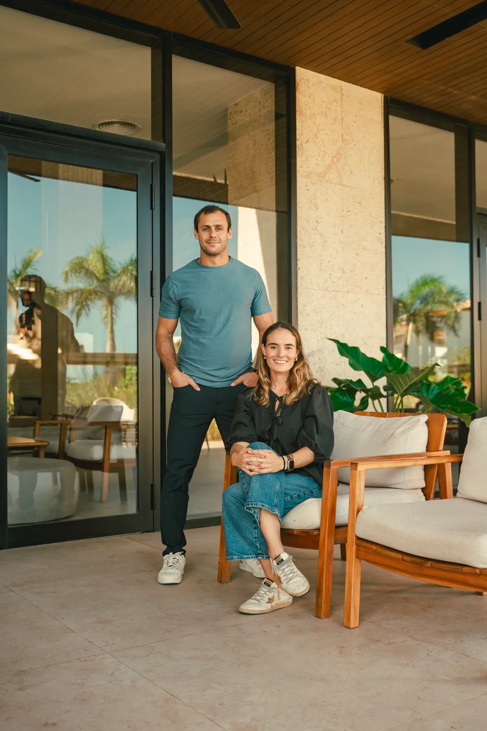 Valentina Jordan and Rafael Santiago, Nauta co-founders