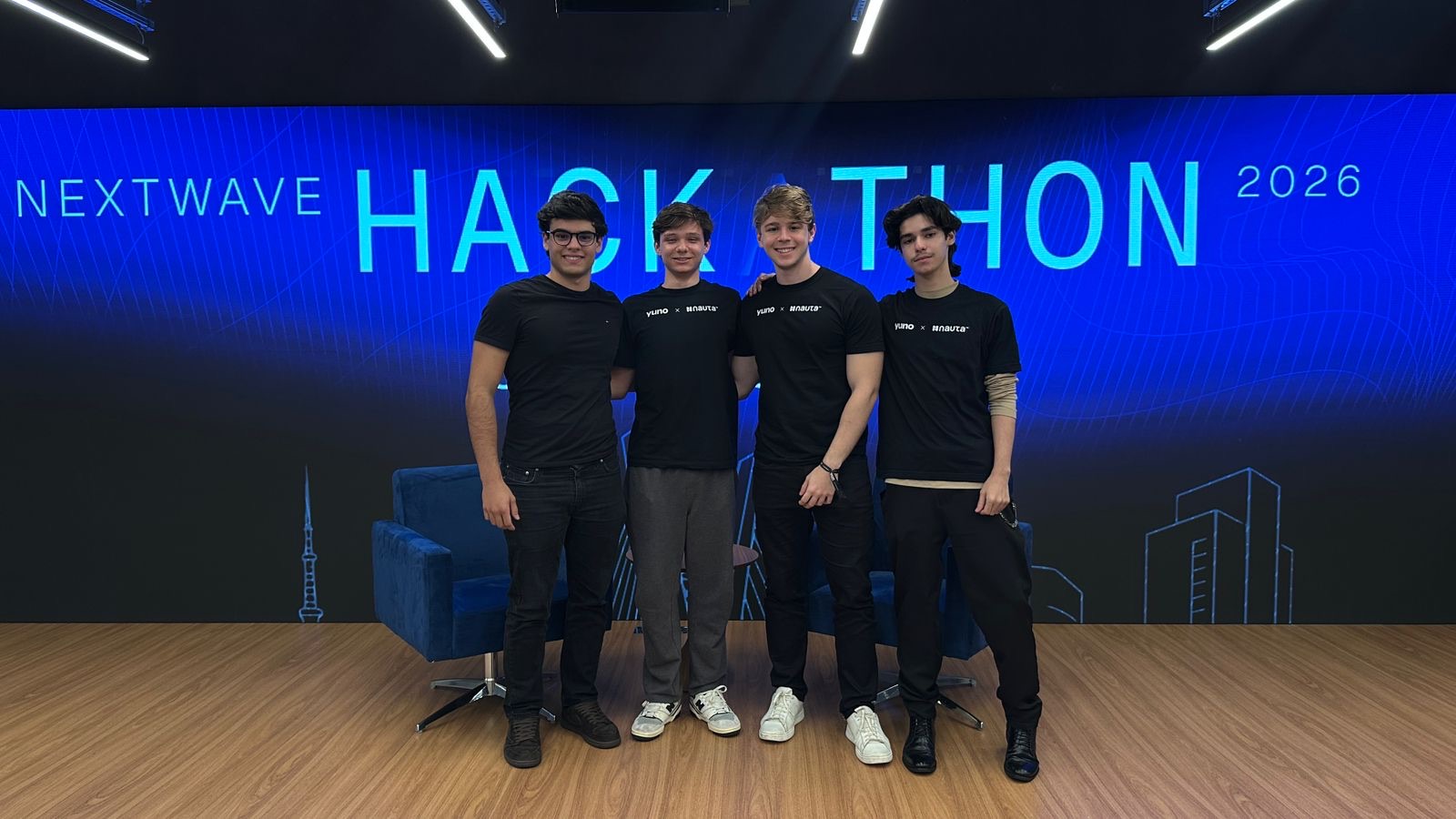 Team Oxen from Brazil, winners of NextWave Hackathon 2026