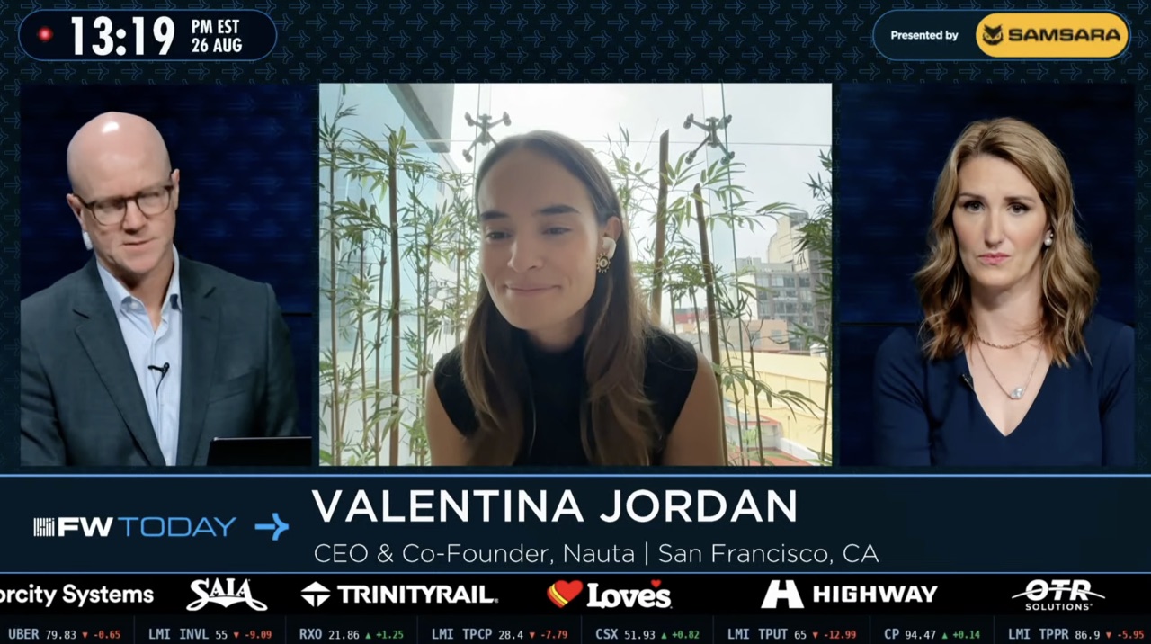 FreightWaves Today: Automation, live with Nauta CEO Valentina Jordan