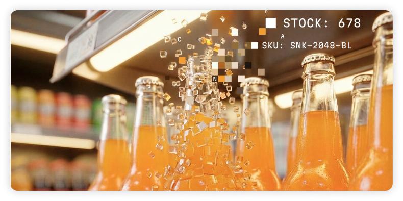 Inbound supply agent tracking stock and shortfall risk on a production line.